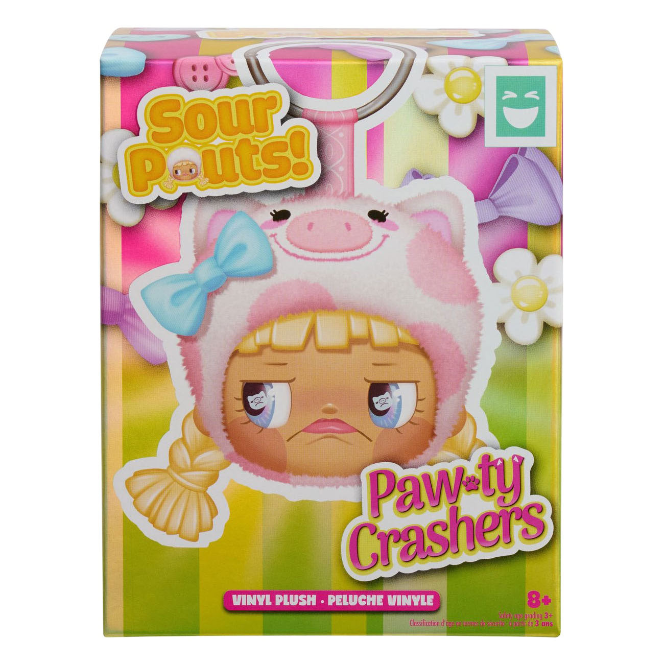 Spectron - Spectron Happy haul sour pouts vinyl pluche sleutelhanger