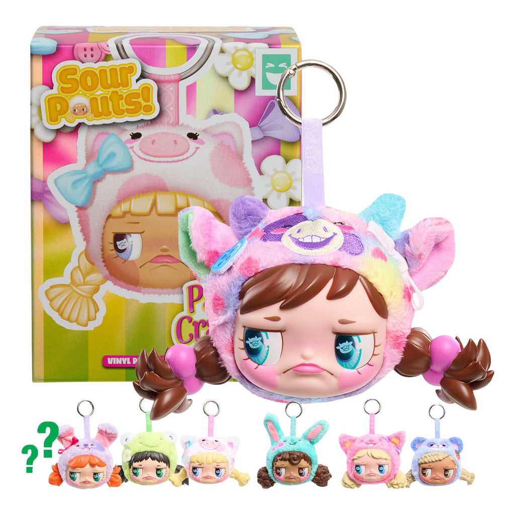 Spectron - Spectron Happy haul sour pouts vinyl pluche sleutelhanger