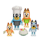 Moose toys bluey dessert speelset - 4 figuren