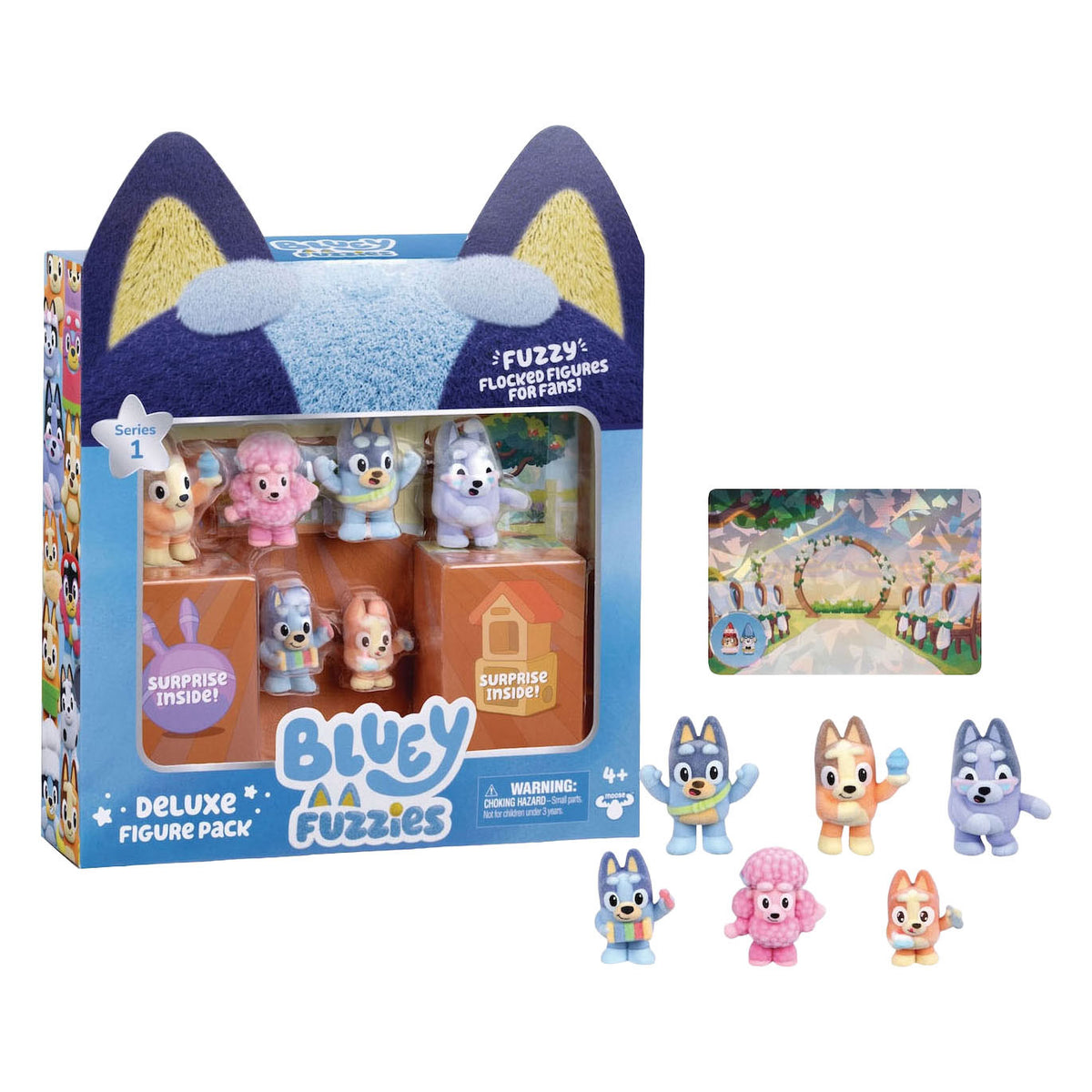 Spectron - Spectron Bluey mini verzamelfiguren deluxe