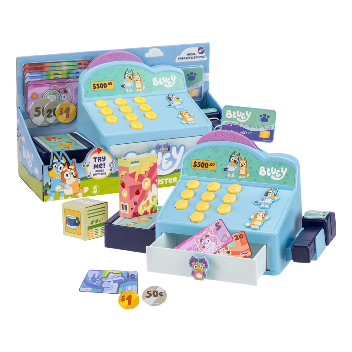 Moose Toys - Moose Toys Bluey speelgoed kassa
