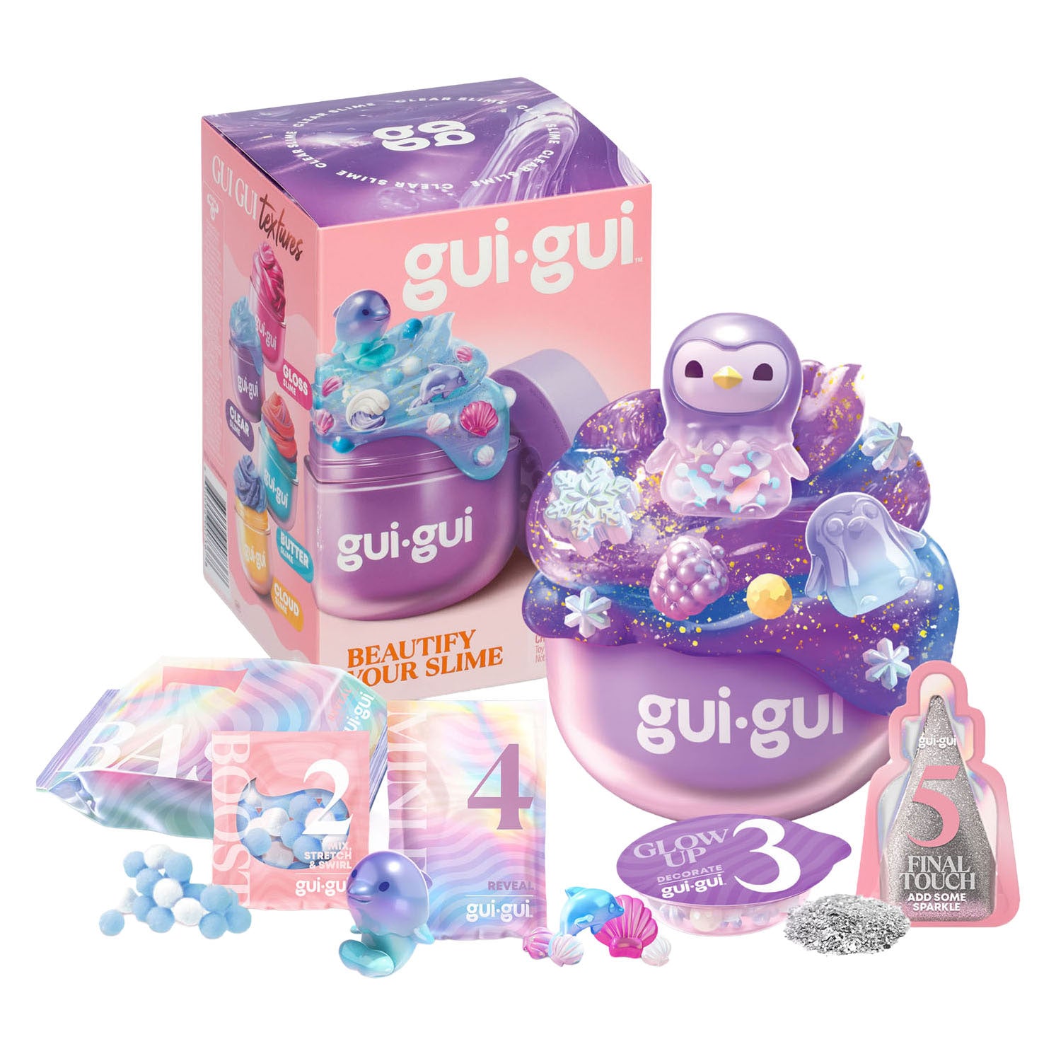 Moose Toys - Moose Toys Gui gui single pack slijmset