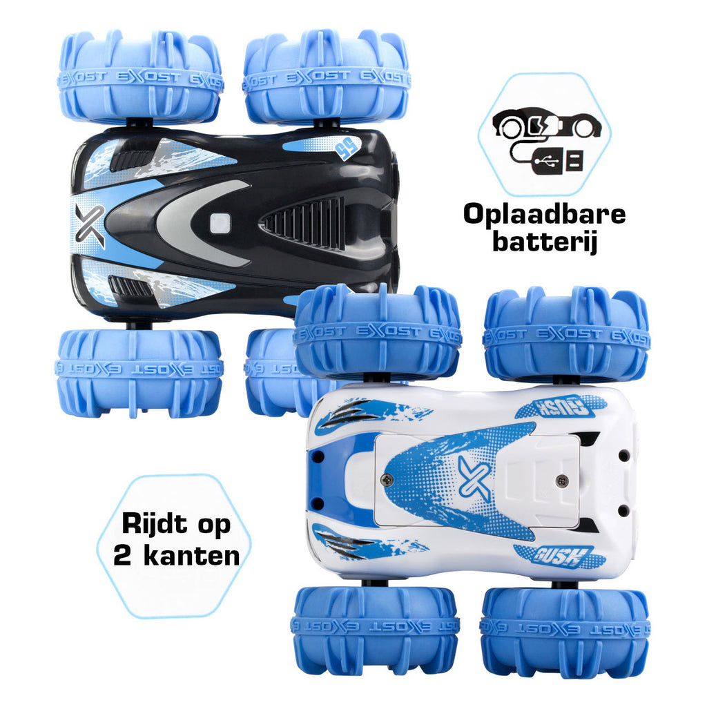 Spectron - Spectron Exost rc 360 aquacross bestuurbare stuntauto - 1:18