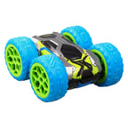 Spectron - Spectron Exost rc 360 cross mx bestuurbare stuntauto blauw/groen - 12 km/u