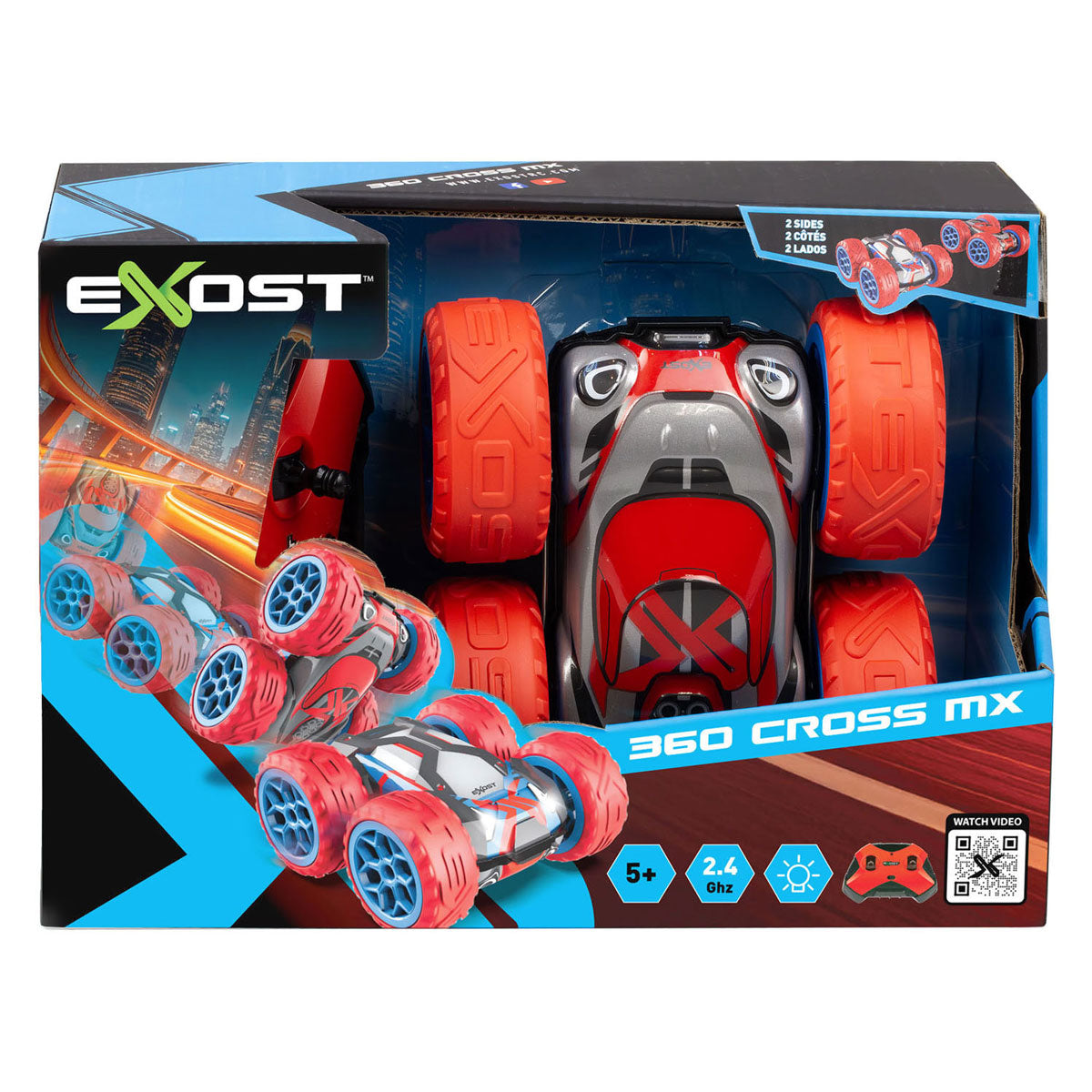 Exost rc 360 cross mx amazone bestuurbare stuntauto - 12 km u