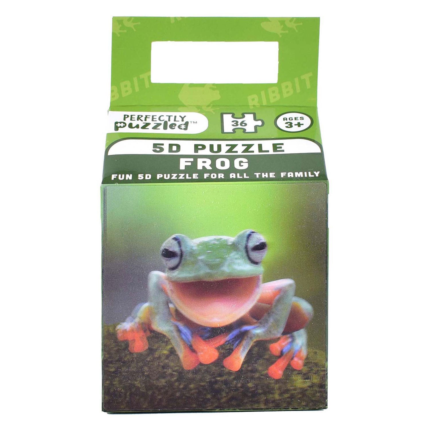 - 5D Dieren Puzzel Kikker 36 stuks