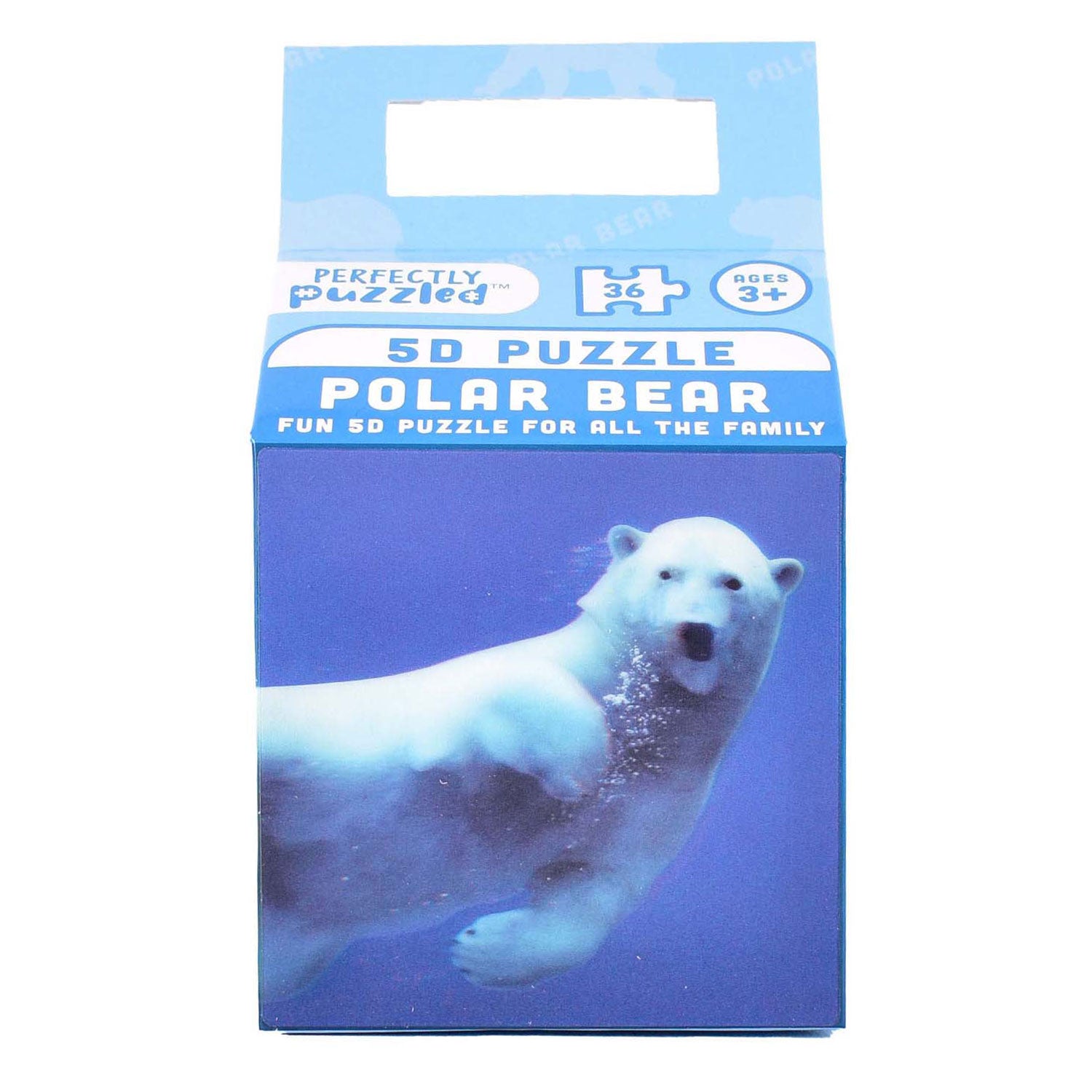 - 5D Dieren Puzzel Beer 36 stuks