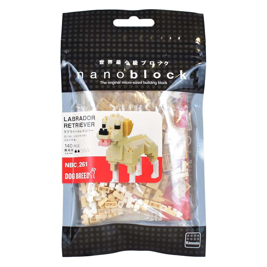 Nano block bouwset labrador retriever - 140st.