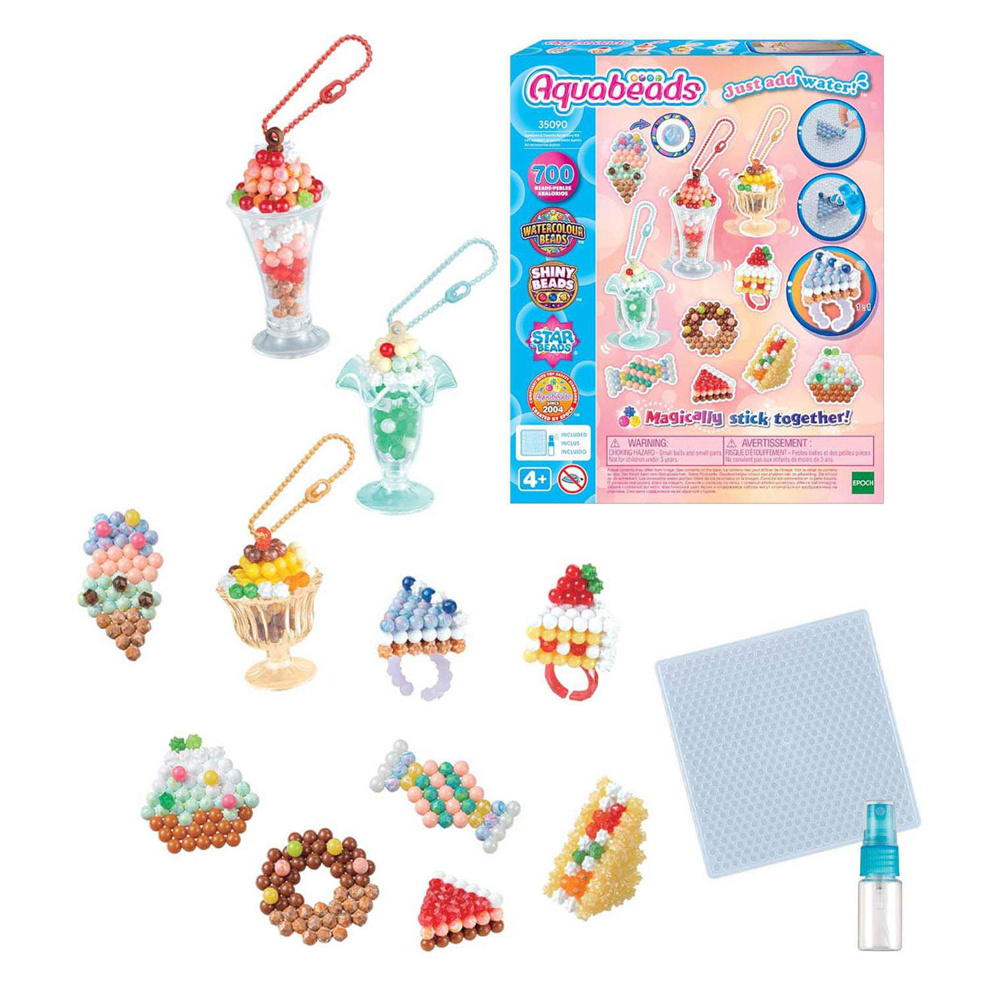 Aquabeads knutselset zoete accessoires