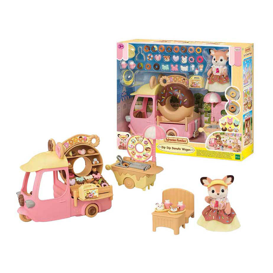 Sylvanian Families - Sylvanian Families 5808 dip dip donut wagen