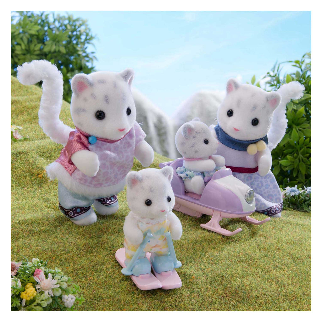 Epoch - Epoch Sylvanian families 5814 - familie sneeuw luipaard