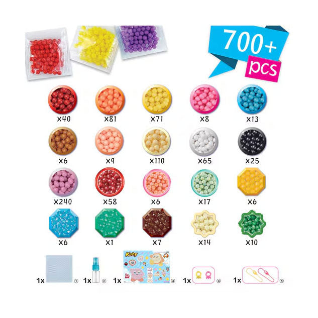 Aquabeads - Aquabeads kirby sleutelhanger maken