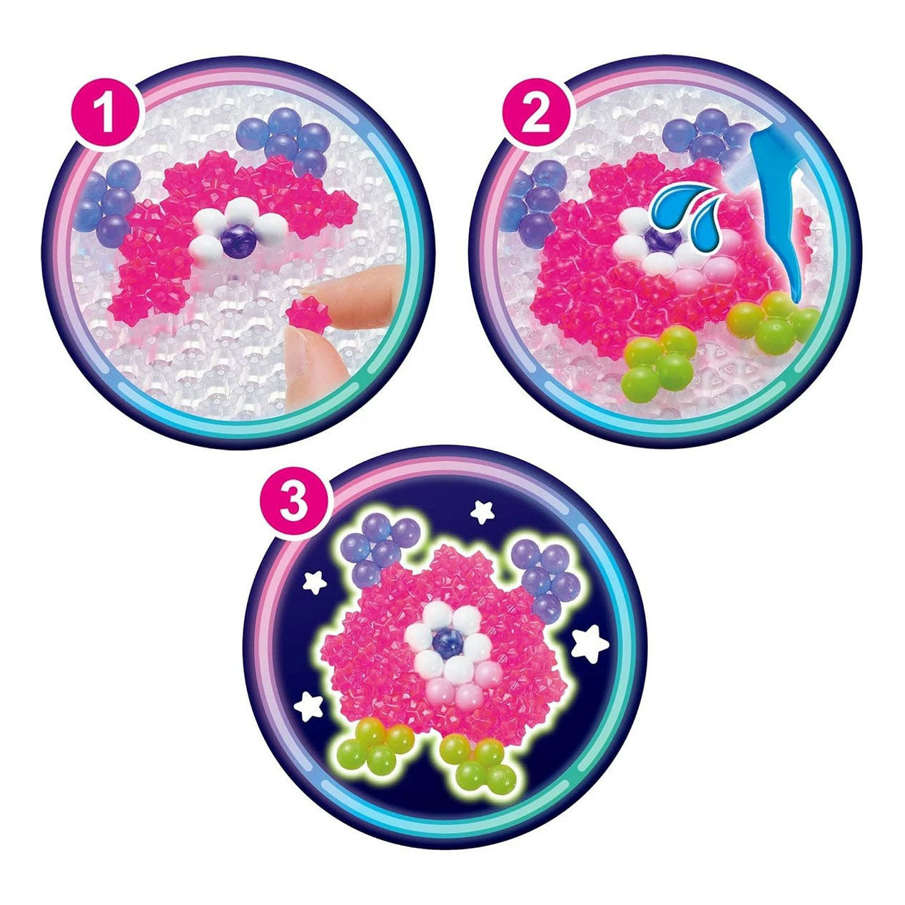 Aquabeads - Aquabeads navulling neonkleuren