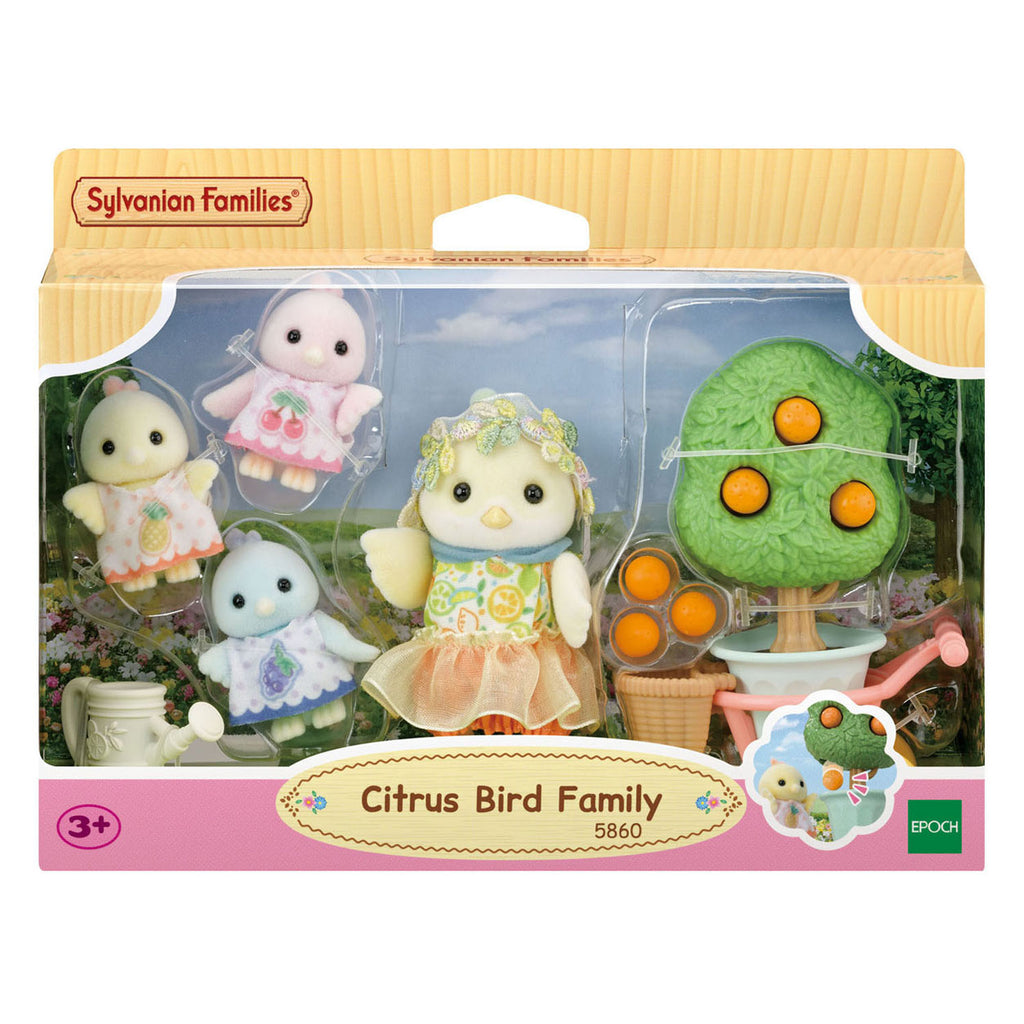 Sylvanian Families - Sylvanian Families 5860 familie citroenvogel
