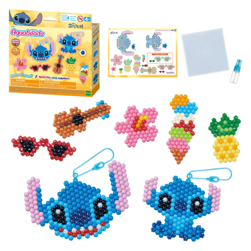 Aquabeads - Aquabeads stitch sleutelhanger set (700 parels) knutselset- parels die met water plakken