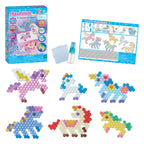 Aquabeads unicorn friends craft kit- complete set met 500 parels in 27 kleuren
