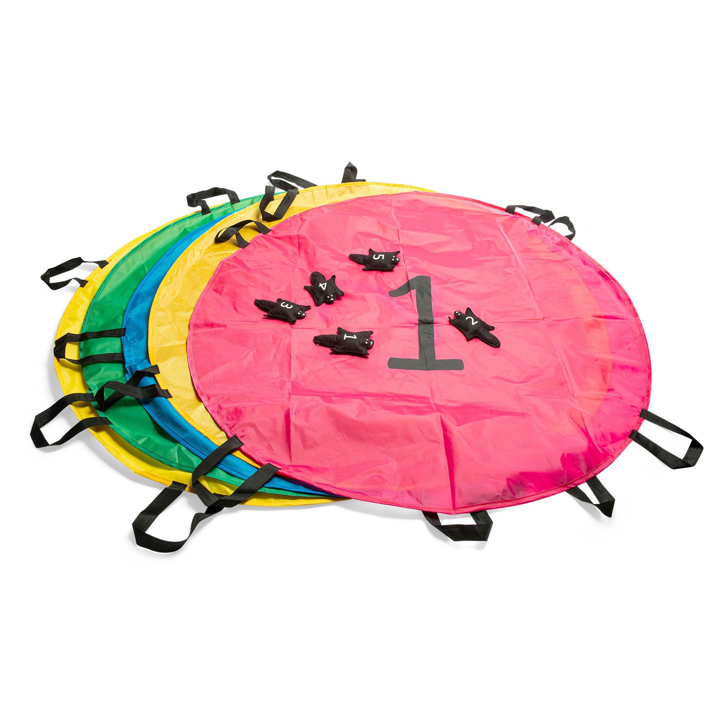 BS Toys - eekhoorn parachutes - vang- en werpspel