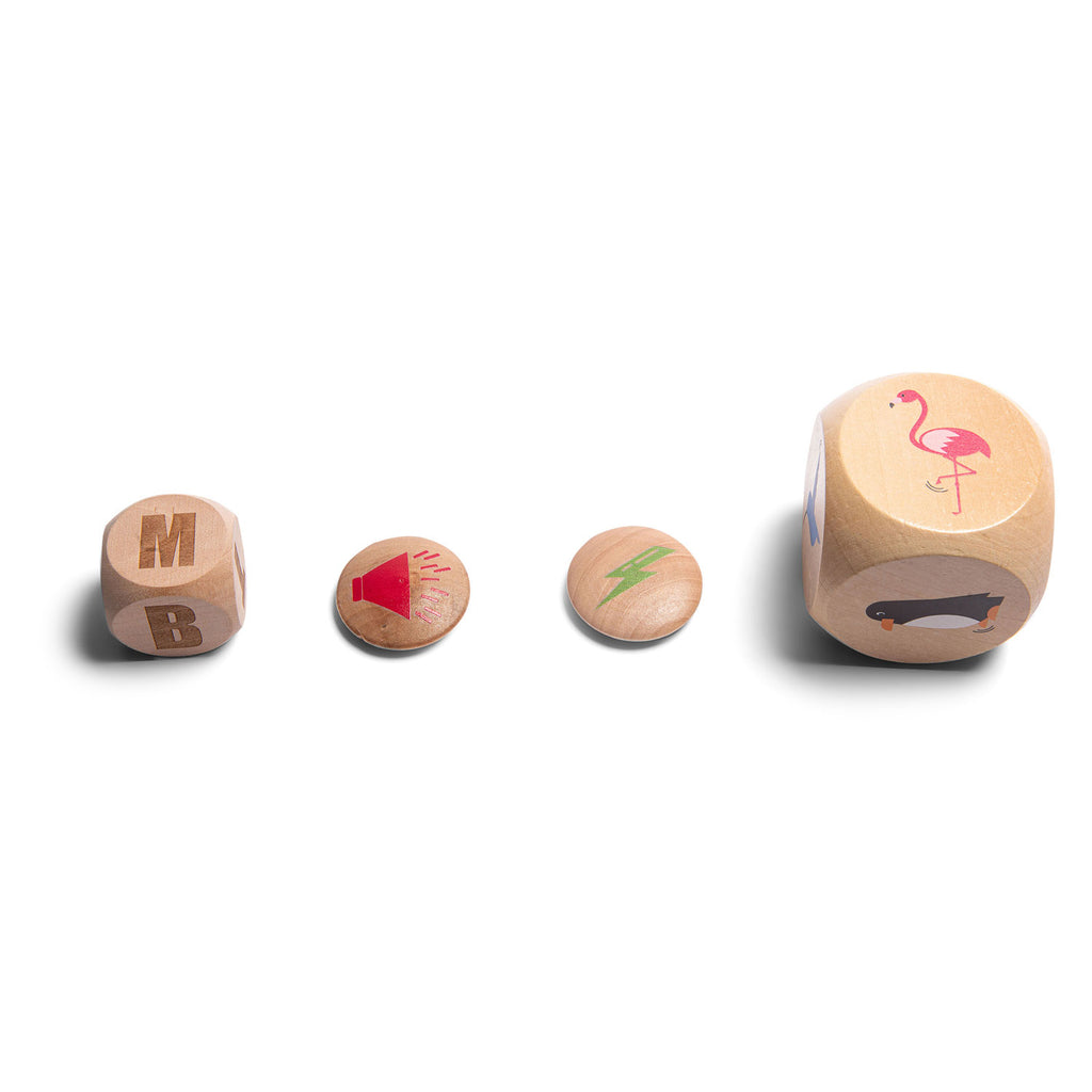 Bs toys vogels in actie hout - kinderspel