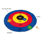 Bs toys disc deluxe werpspel - disc gooien spel - kinderspeelgoed 1 tot 4 spelers - buitenspeelgoed - werpspel kinderen - gezelschapspellen kinderen - cadeau kind - spelletjes voor kinderen - buiten speelgoed - buitenspel - buiten spellen