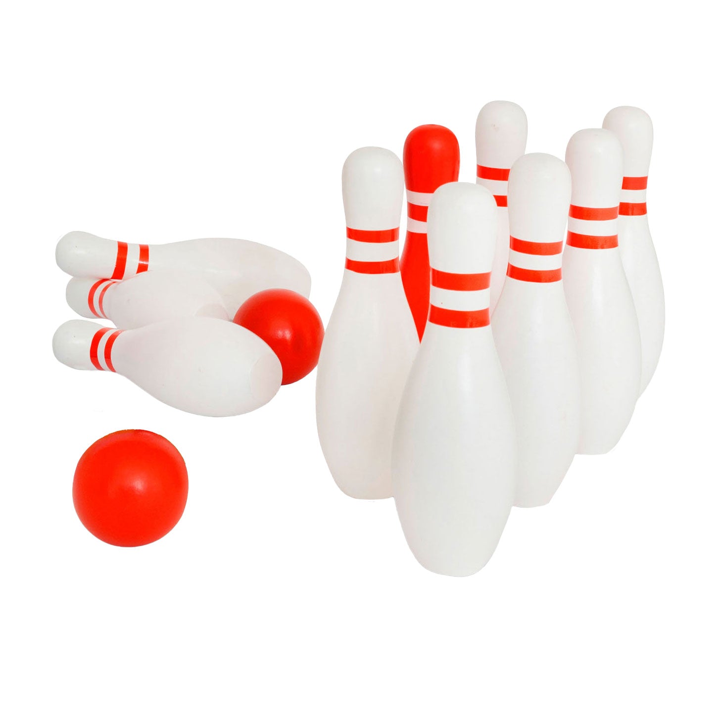 BS Toys - houten bowlingset 12dlg.