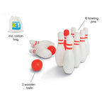 BS Toys - houten bowlingset 12dlg.