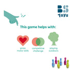 Bs toys houten bowlingset skittels junior, 7dlg.