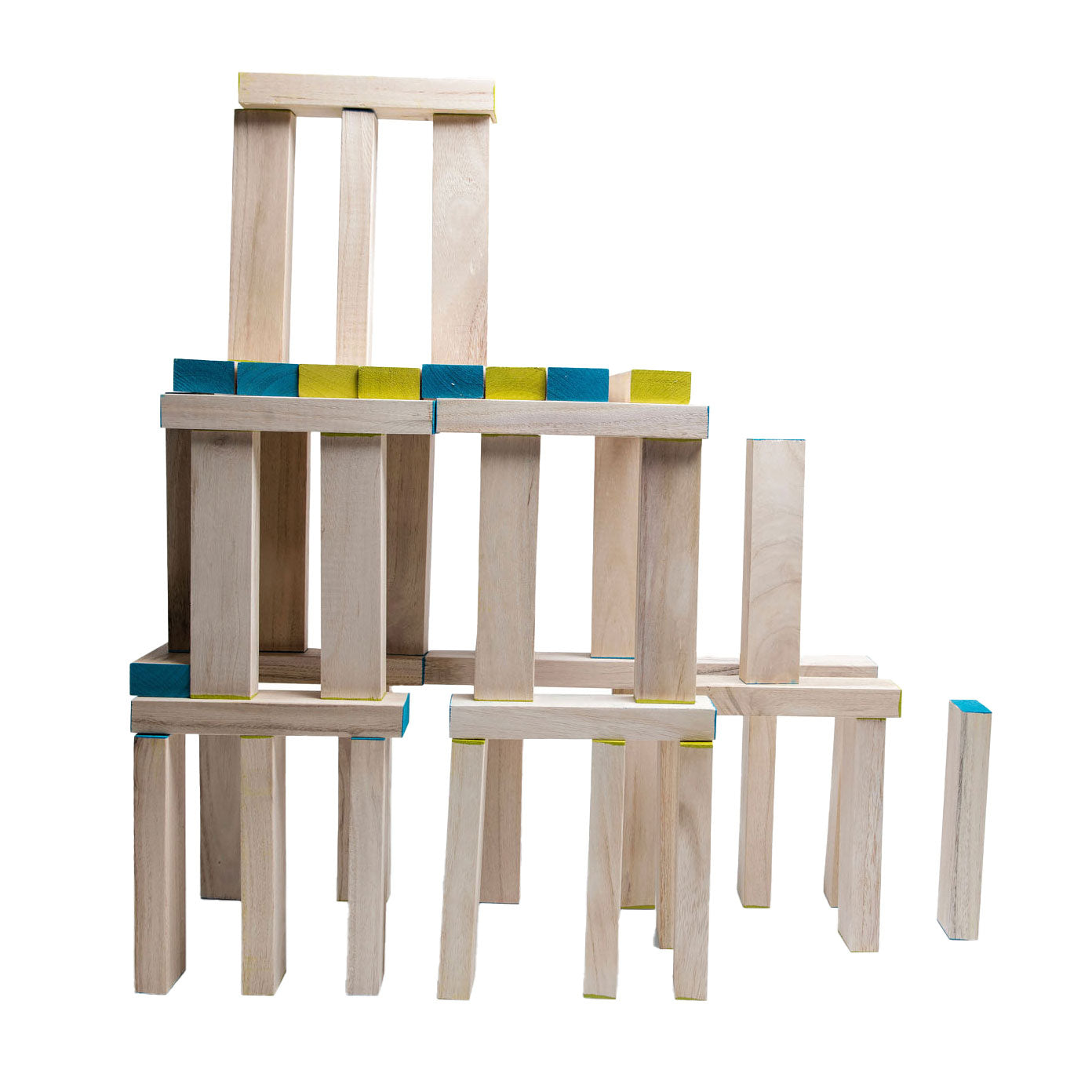 BS Toys - mega houten wiebeltoren spel 61dlg.