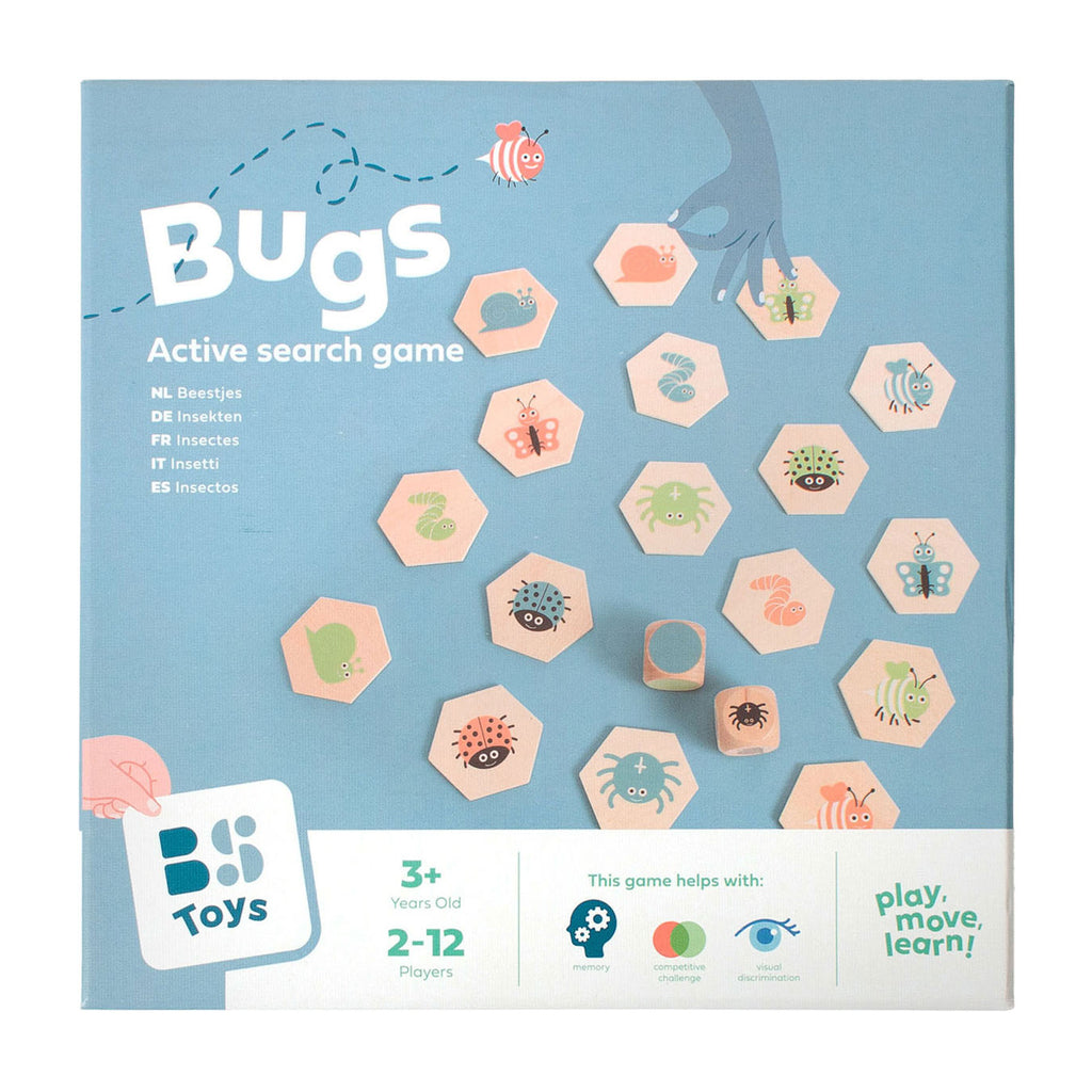 BS Toys - houten beestjes zoekspel 20dlg.