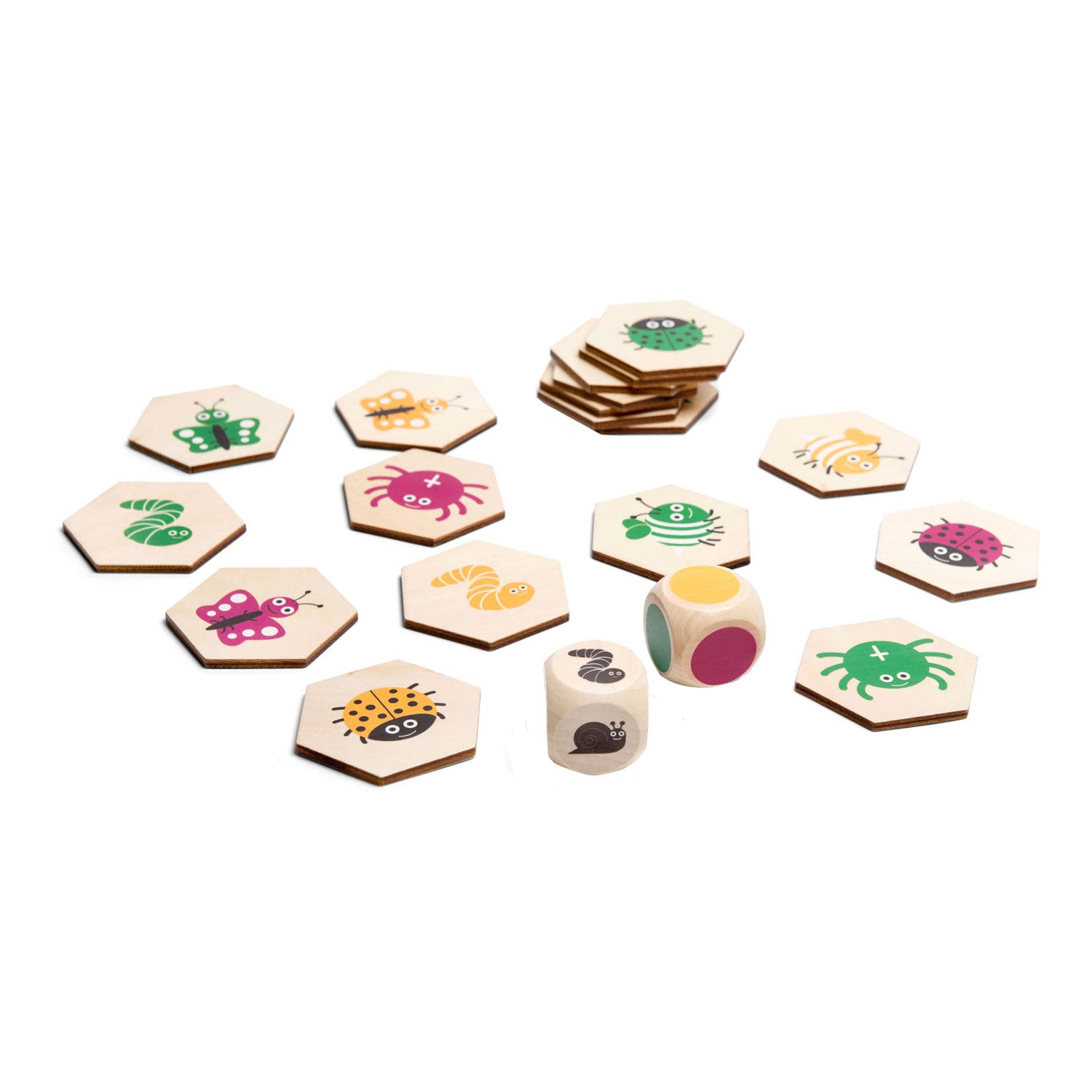 BS Toys - houten beestjes zoekspel 20dlg.