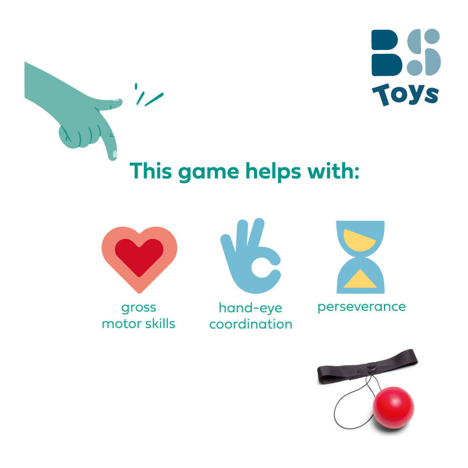 BS Toys - reflex hoofd boksballetje