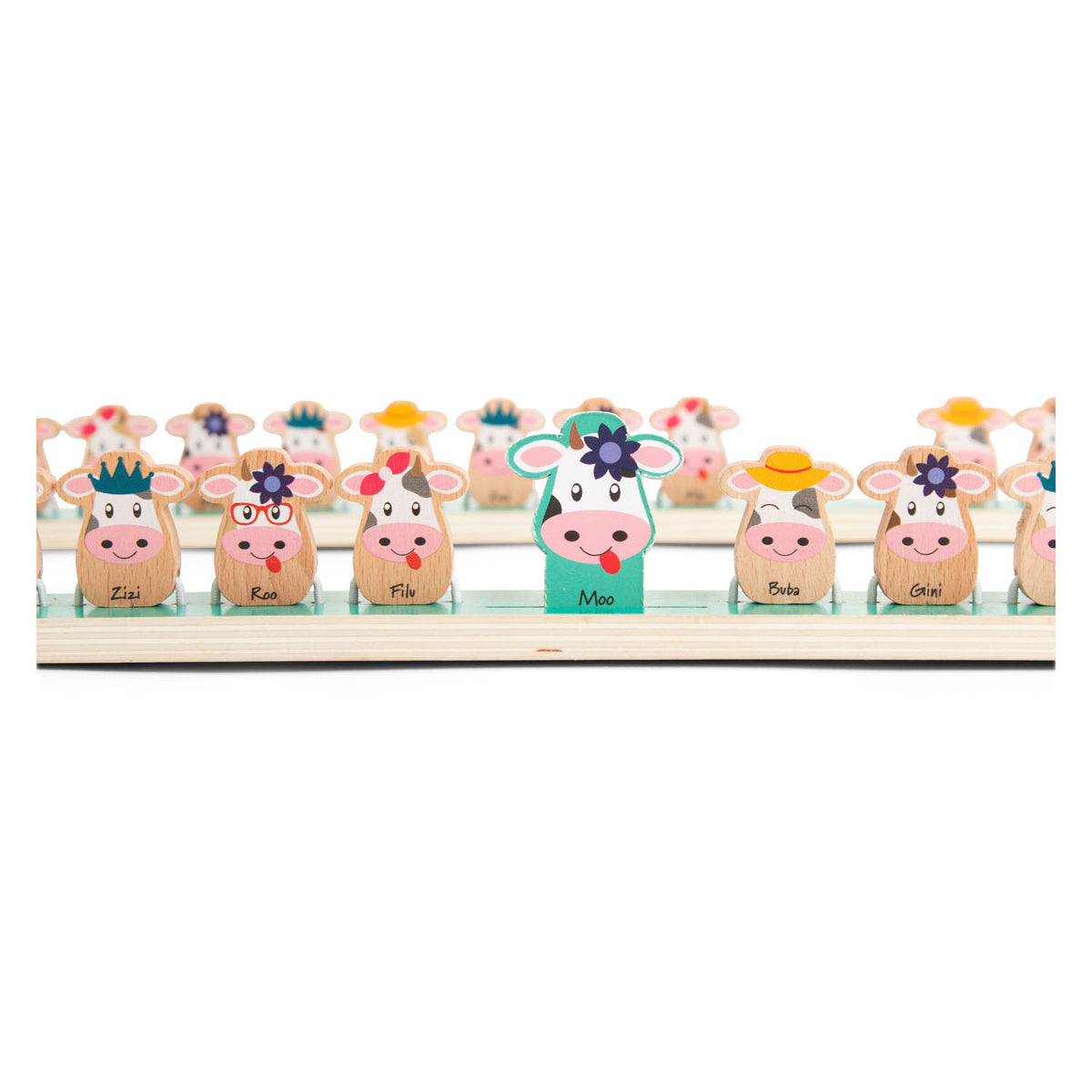 Bs toys bordspel welke koe ben ik? - variant van wie ben ik - speelgoed raad de koe - gezelschapsspel vanaf 6 jaar - 2 spelers - cadeau kind
