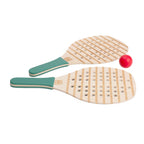 BS Toys - houten padel-rackets - padelrackets - padel rackets kinderen - buitenspeelgoed voor kinderen - educatief speelgoed - cadeau kind - houten speelgoed - buiten speelgoed - strandspeelgoed - sport