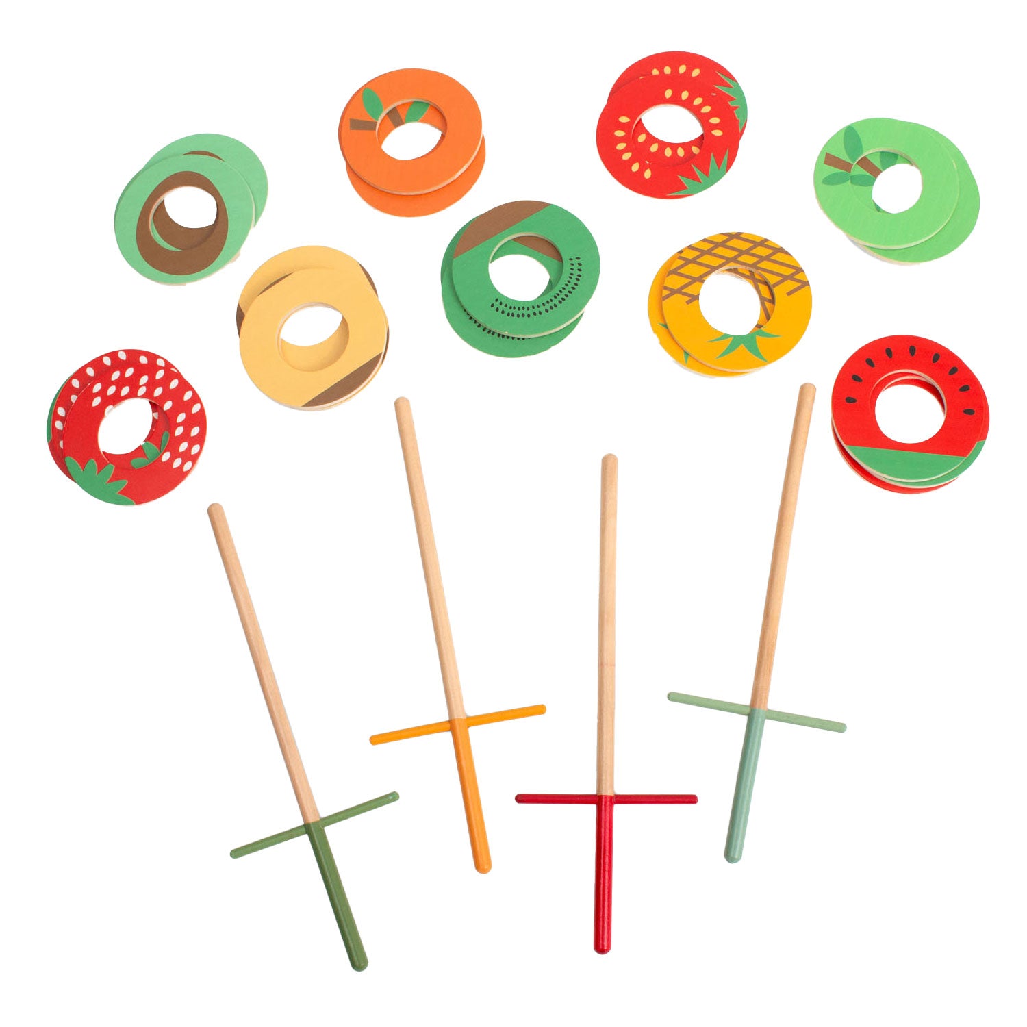 BS Toys - vang het fruit vang- en werpspel 31dlg.