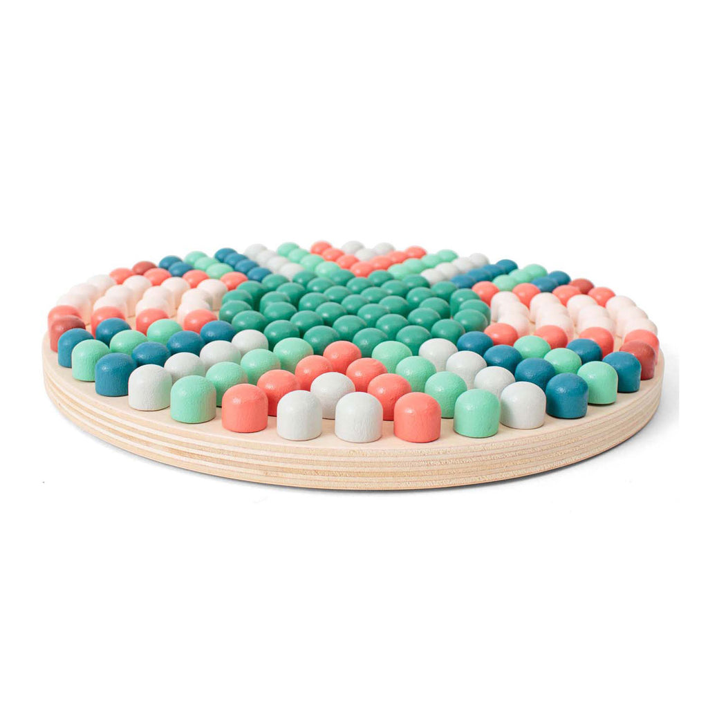 Bs toys houten mozaiek pin board