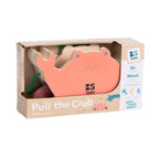 BS Toys - houten krab met trekkoord