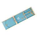 Bs toys houten sjoelbak junior - 19dlg.