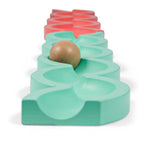 BS Toys - houten ballenbaan geef door en speel - 4dlg.