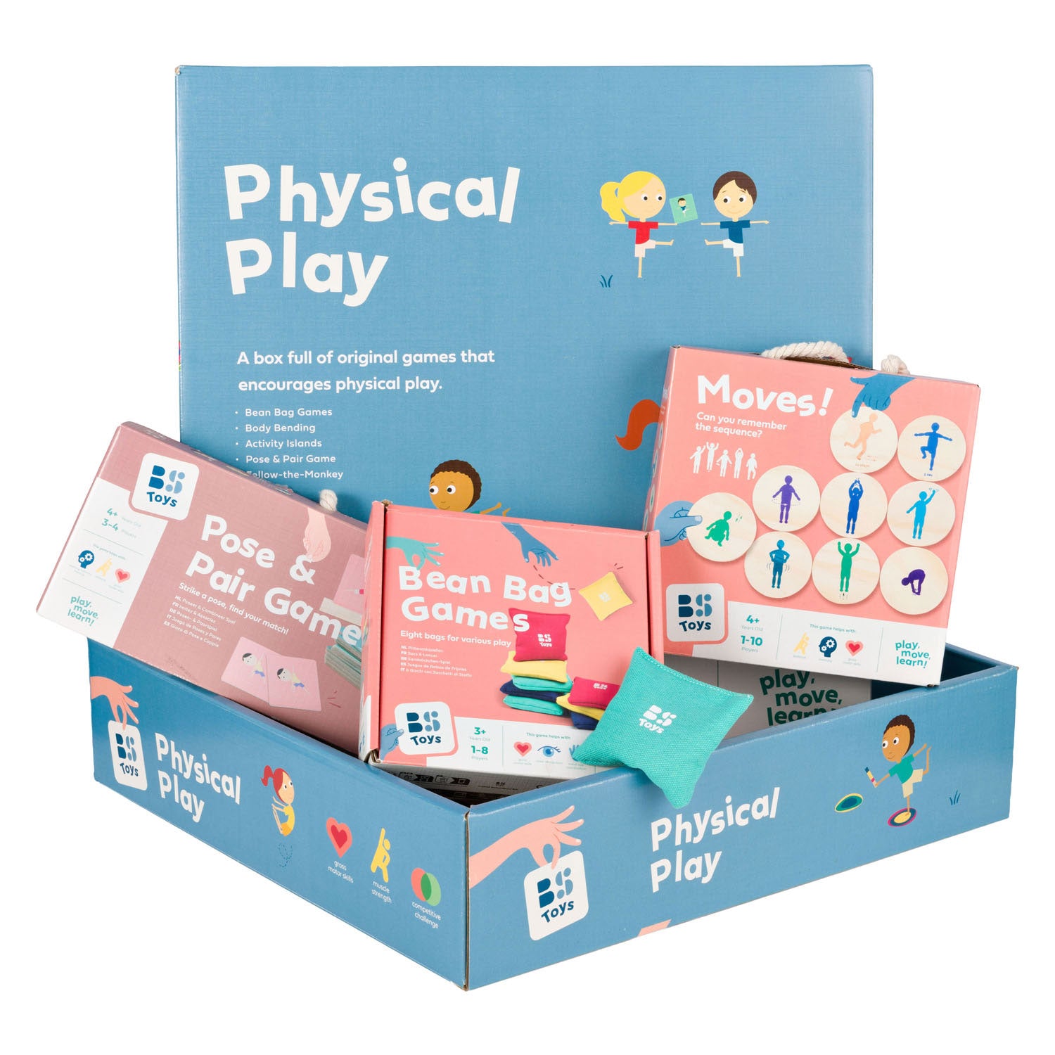 BS Toys - fysieke speelset groepspakket - 6dlg.