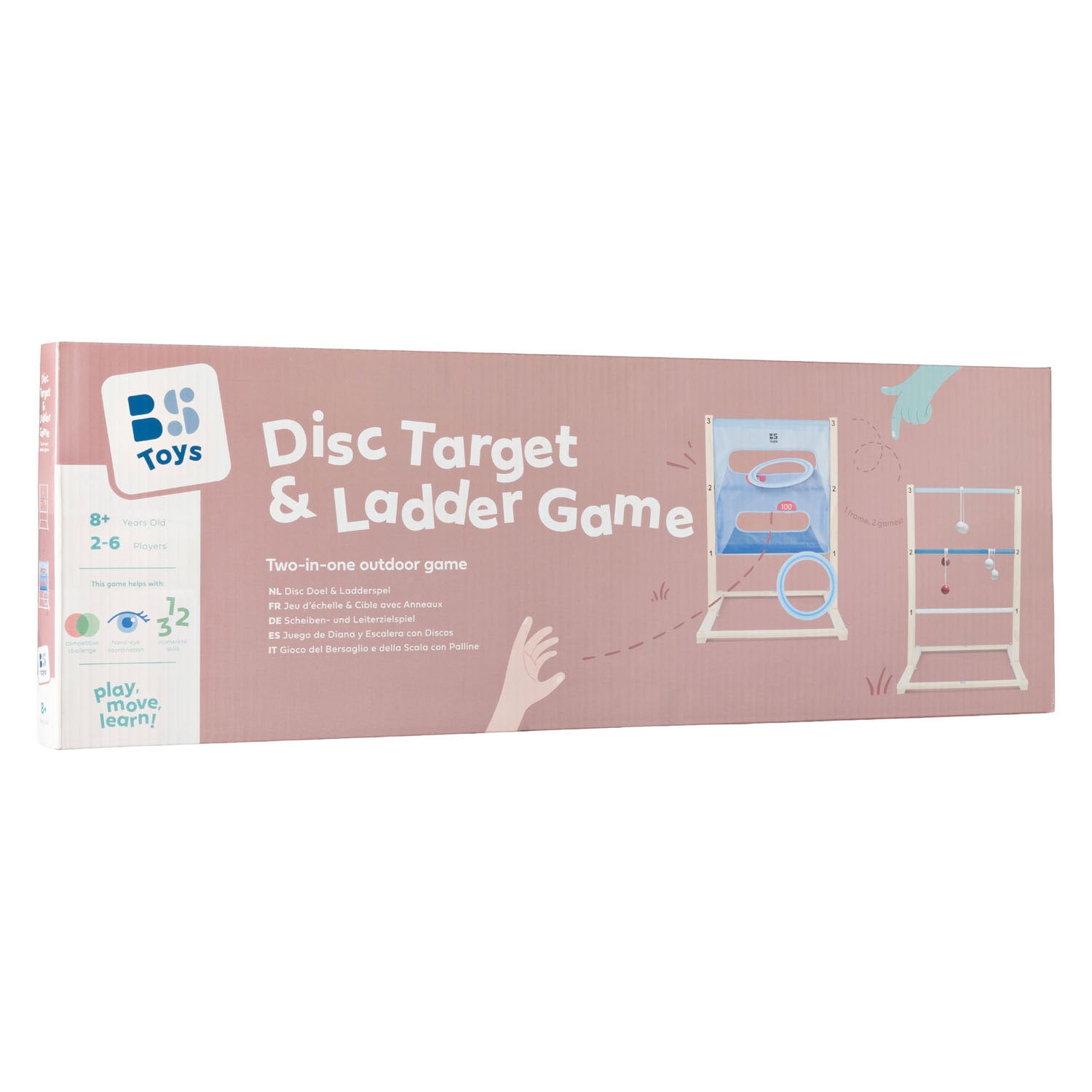 BS Toys - disc doel en ladderspel 2-in-1