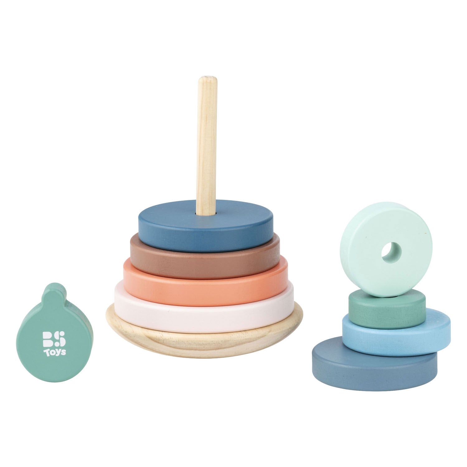 BS Toys - houten stapelringen