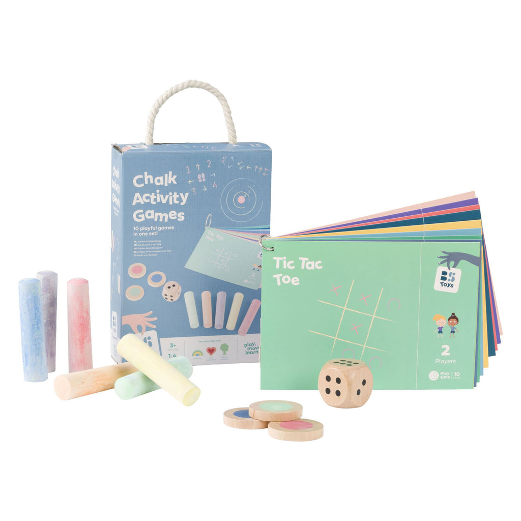 BS Toys - actieve krijtspelletjes - 10dlg.