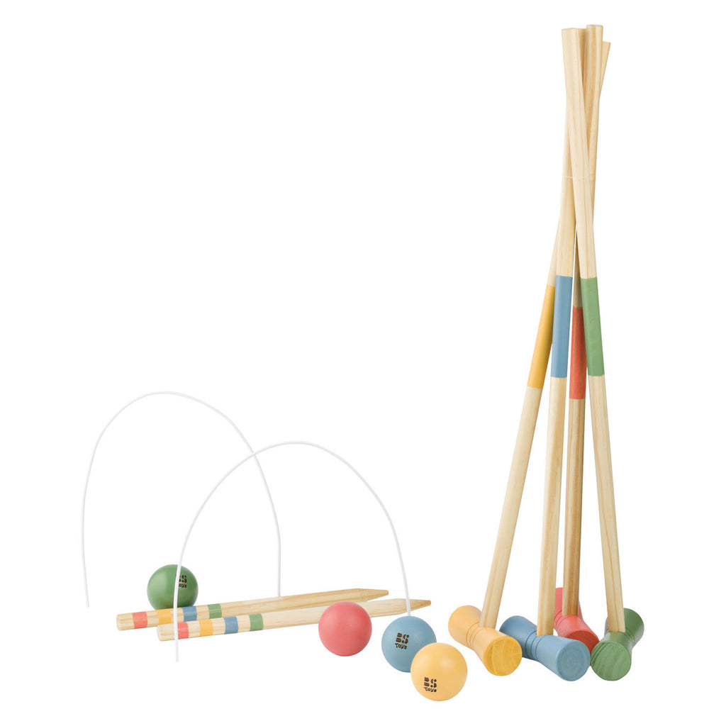 BS Toys - houten croquet set