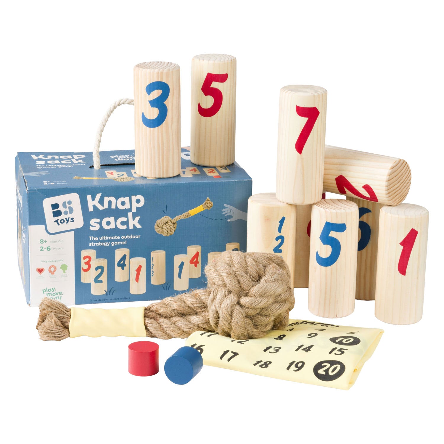 BS Toys - knapsack behendigheidsspel - 2-6 spelers