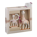 Sophie De Giraf - Sophie De Giraf sophiesticated cadeauset - baby speelgoed - & so pure bijtring - kraamcadeau – babyshower cadeau - 4-delig