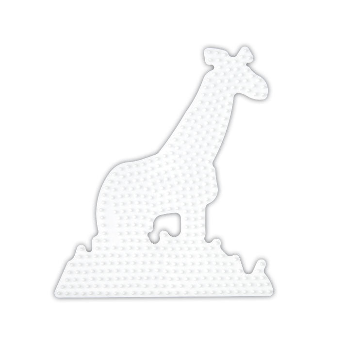Hama - Hama strijkkralen grondplaat giraffe wit