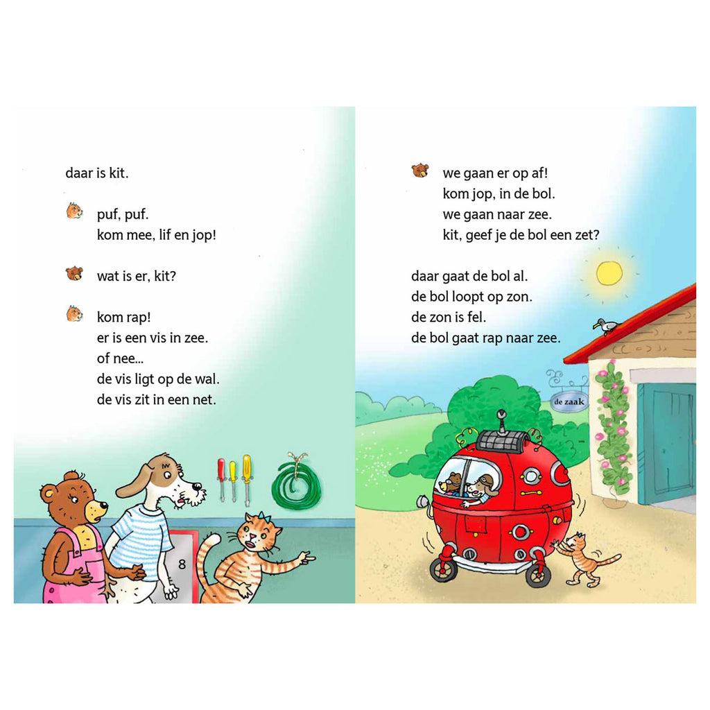 Uitgeverij Kluitman - Uitgeverij Kluitman De bol van lif een vis aan wal - avi start