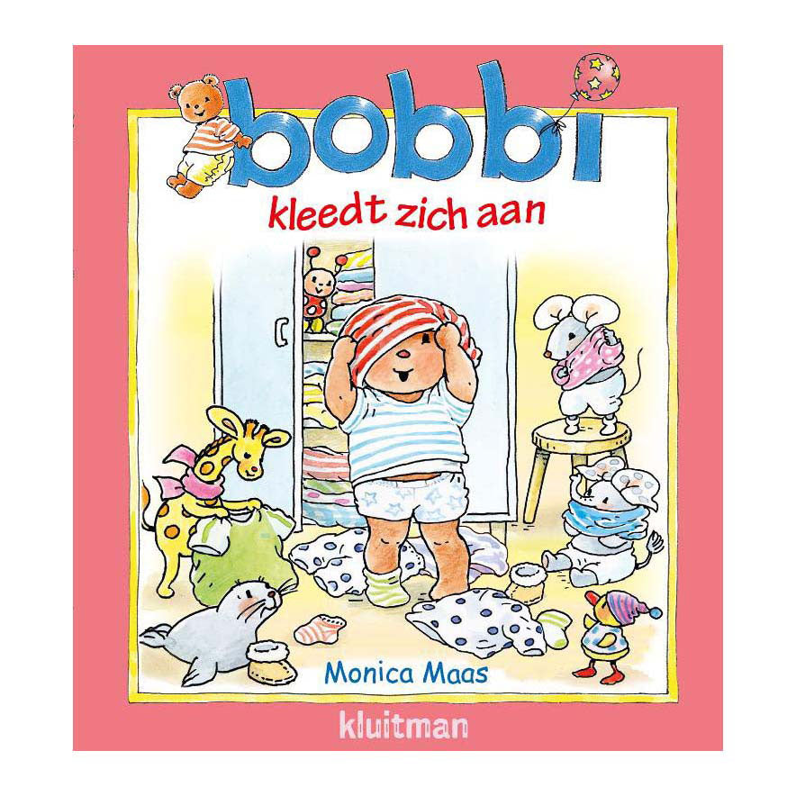 Uitgeverij Kluitman - Uitgeverij Kluitman Bobbi kleedt zich aan