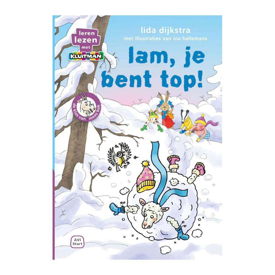 Uitgeverij kluitman de klas van mees bok - lam, je bent top! avi start