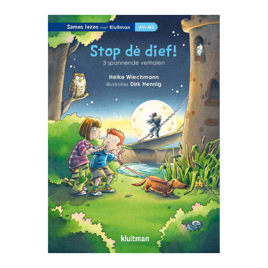 Uitgeverij kluitman stop de dief! avi m3