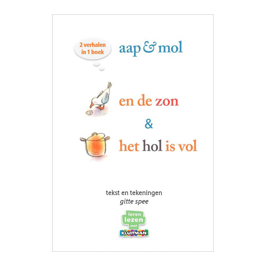 Uitgeverij Kluitman - Uitgeverij Kluitman Aap & mol en de zon & het hol is vol - avi start